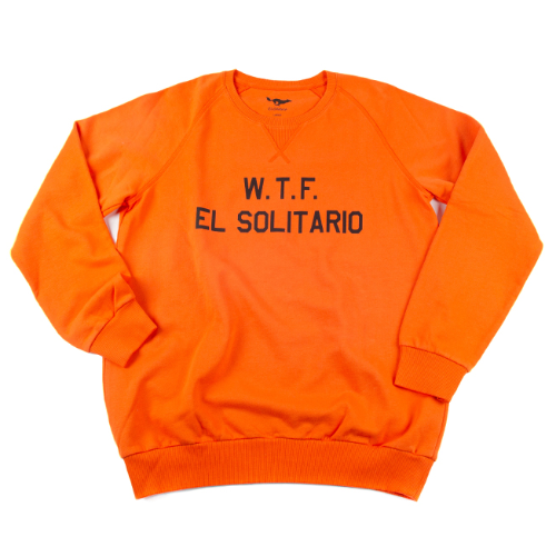 [엘솔리타리오] El SolitarioWTF Orange Sweatshirt