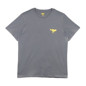 [엘솔리타리오] El Solitario Basic Grey/Yellow T-shirt