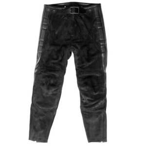 [엘솔리타리오] El SolitarioRascal Leather Pants Black