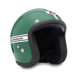 70&#039;s Green DOT Helmet
