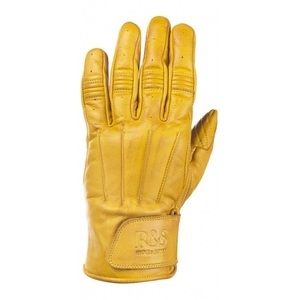 Ride &amp; Sons Worker Leather Glove - Yellow