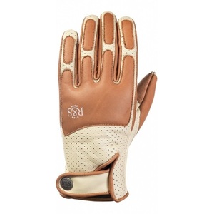 Ride &amp; Sons Lord Leather Glove - Cream/Camel