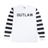 -30% 할인- <br>[엘솔리타리오] El Solitario <br>Outlaw White Long Sleeve T-shirt