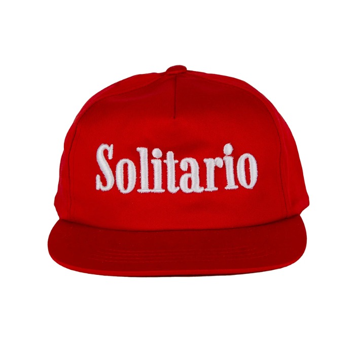 [엘솔리타리오] El Solitario Solitario Racing Team Cap Red